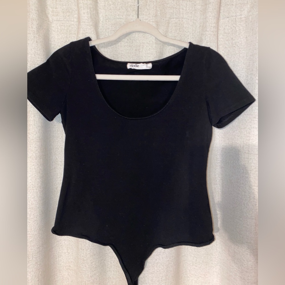 elodie Black bodysuit